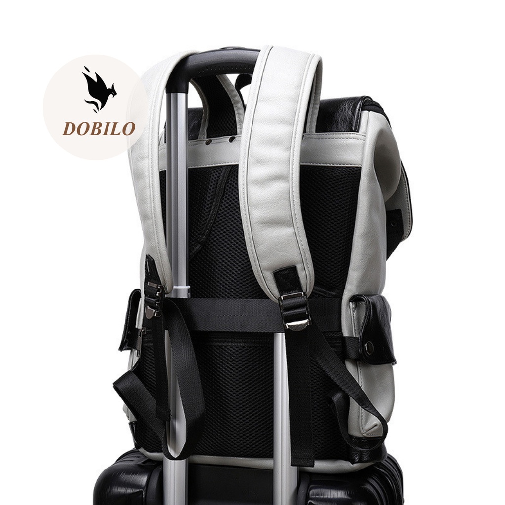 Balo Da, Balo Da Nam Nữ Unisex Thời Trang Hàn Quốc BG36