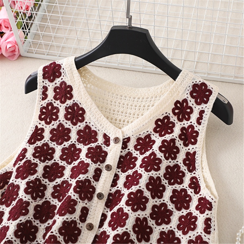 Áo Khoác Len Cardigan Không Tay Cổ Chữ V Sâu Gợi Cảm Cho Nữ Y2K