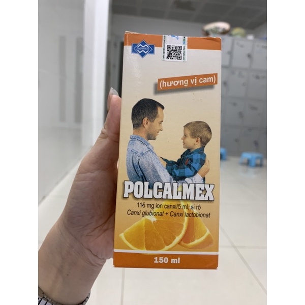 POLCALMEX bổ sung calcium cho bé