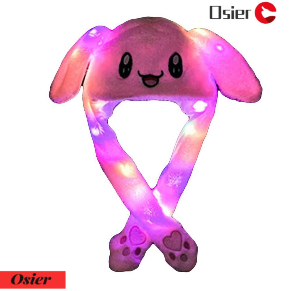 Osier1 Mũ Lưỡi Trai Thêu Hình Thỏ Hoạt Hình Dễ Thương Cho Nữ