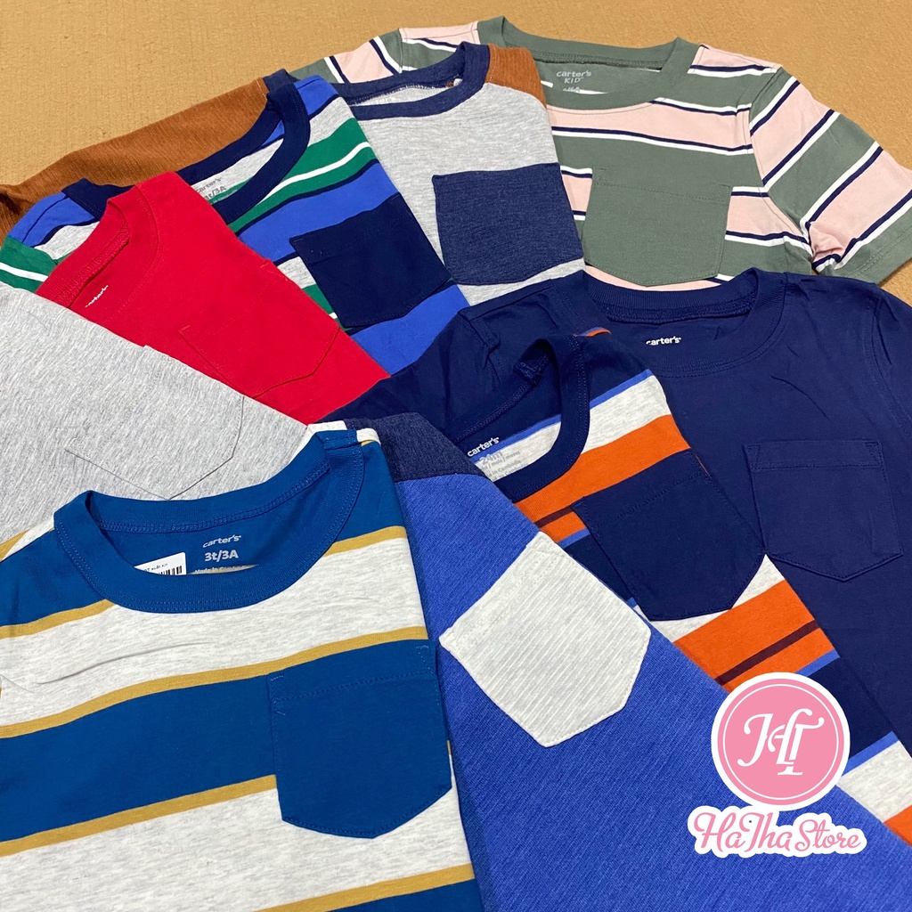 (Size 14y: 39-43kg) Áo thun tay ngắn C4RTER cho bé trai