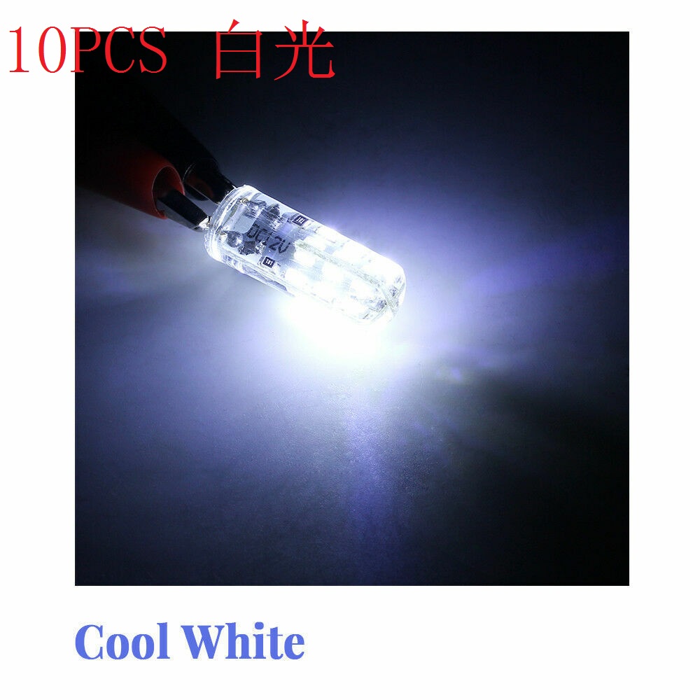 Đèn LED Hạt Bắp G4 12v AC / DC12V Ánh Sáng Trắng Bằng Silica Gel