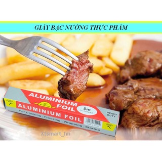 Giấy bạc nướng thực phẩm rộng 30cm, dài 3m, 5m, 10m