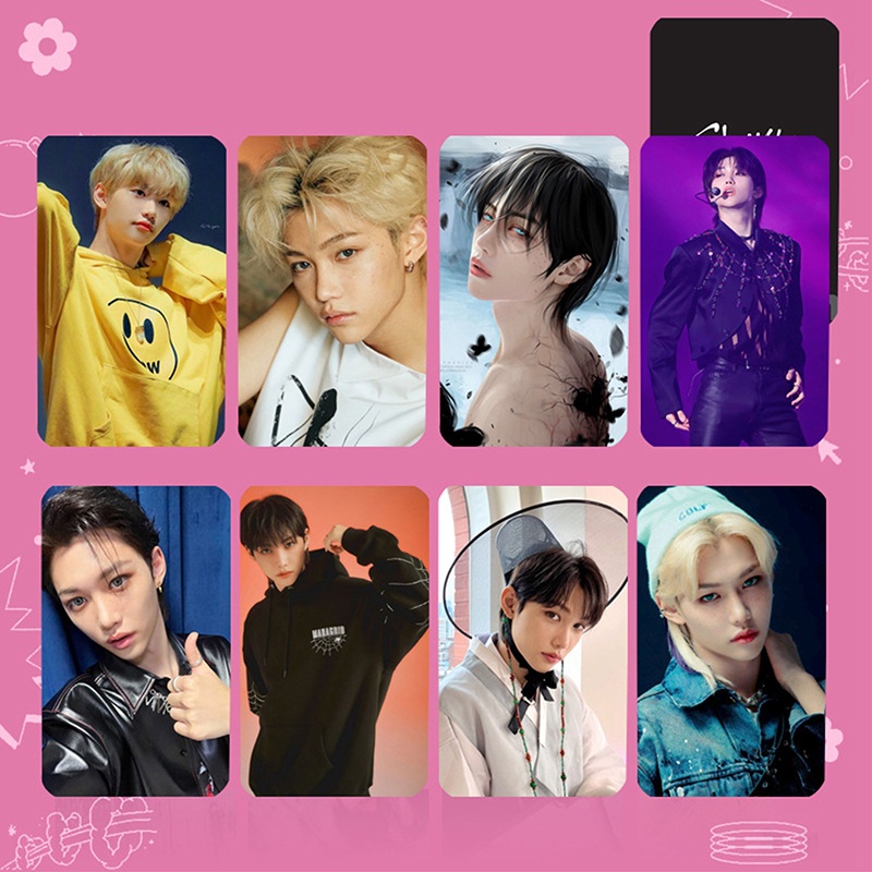 Set 8 Tấm Ảnh HD Hình Nhóm Nhạc Stray Kids