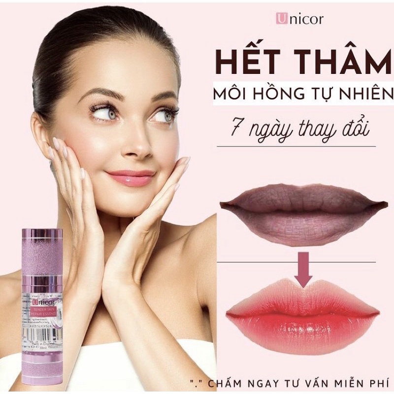 Serum Unicor - Khử thâm, làm hồng môi