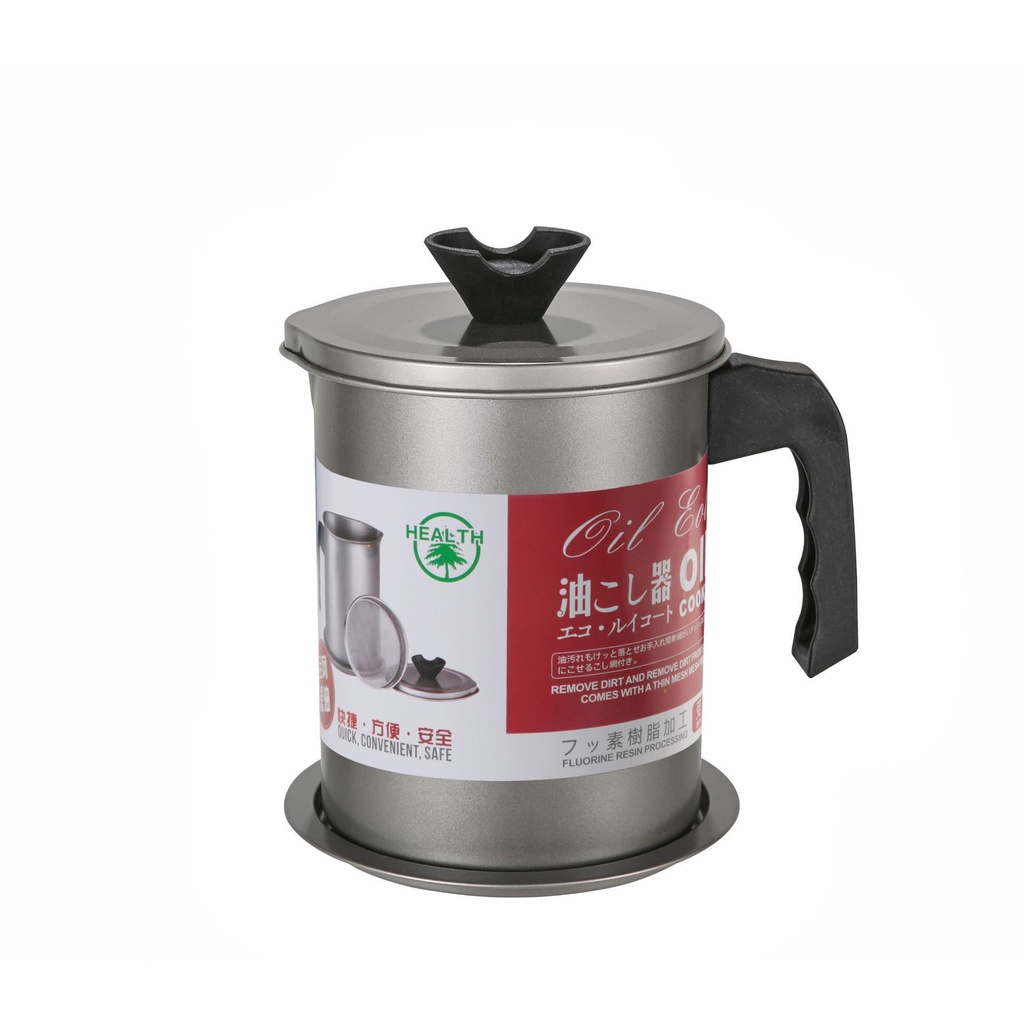 Nồi Lọc Dầu Dung Tích Lớn 1.7L Bằng Thép Không Gỉ Phong Cách Nhật Bản Dầu Nhà Bếp F