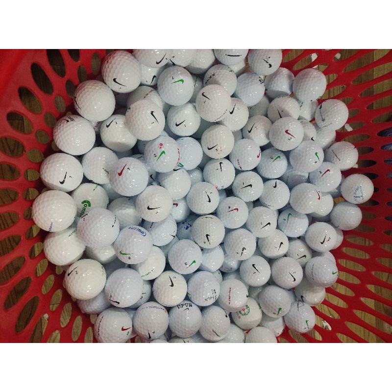 Bóng Golf Nike độ mới 85% chính hãng 3-4 lớp, bóng golf cũ thương hiệu Nike