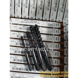 Mũi taro osg,taro nhật,rãnh xoắn chuyên inox