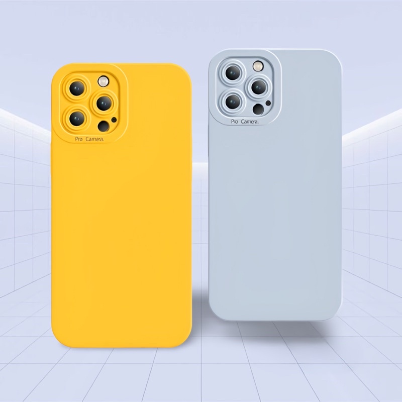 Ốp lưng iPhone 13 Pro Max, 12 Pro Max dẻo có màn bảo vệ camera