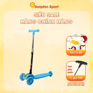 Xe trượt scooter trẻ em hai màu trơn HY01 dành cho các bé từ 2 tuổi đến 5 tuổi