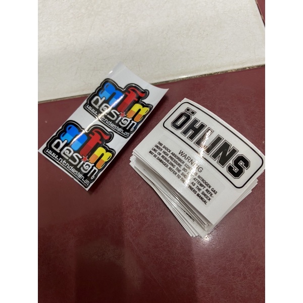 Tem ohlins dán bình dầu