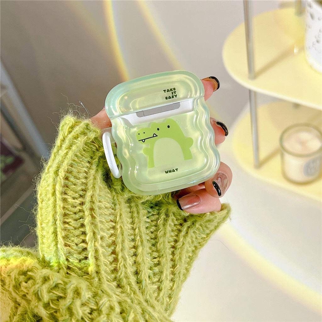 Ốp Hộp Đựng Tai Nghe Nhét Tai Silicon Hình Hoạt Hình Cho iphone AirPods Pro 2 AirPods 1 / 2 / 3