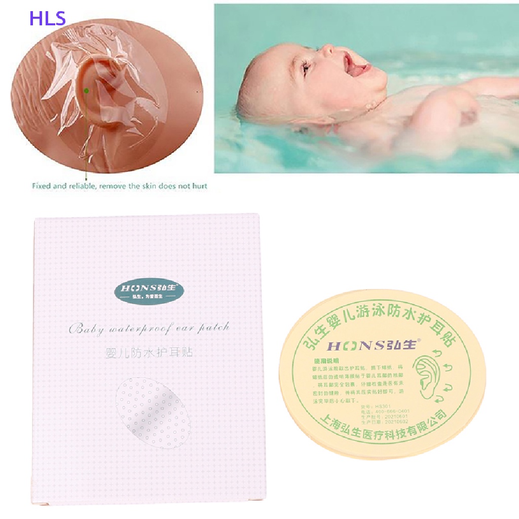 Set 100 Miếng Dán Tai Chống Thấm Nước Bảo Vệ Tai Khi Đi Bơi Dành Cho Bé