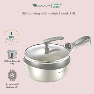 Nồi Lẩu Điện, Nồi Nấu Đa Năng, Nấu Canh, Nấu Cháo, Chiên, Xào, Kho, Dung Tích 1.8L - Hàng Chính Hãng Bảo Hành 6 Tháng