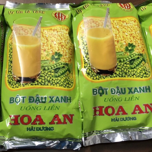 Bột Đậu Xanh HOA AN 0.5Kg (Đặc Sản Hải Dương)