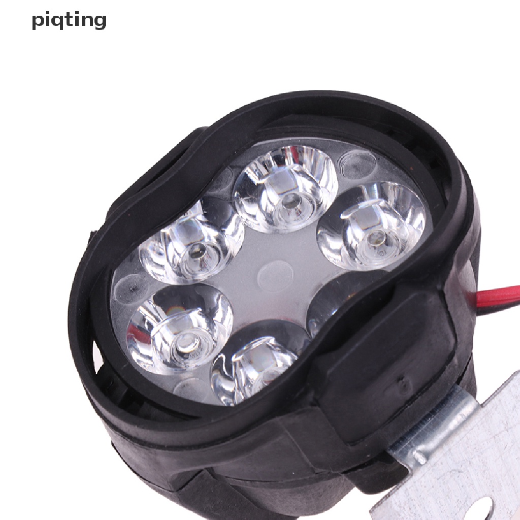 Đèn Pha 6 Bóng LED Ánh Sáng Trắng Chất Lượng Cao Cho Xe Mô Tô