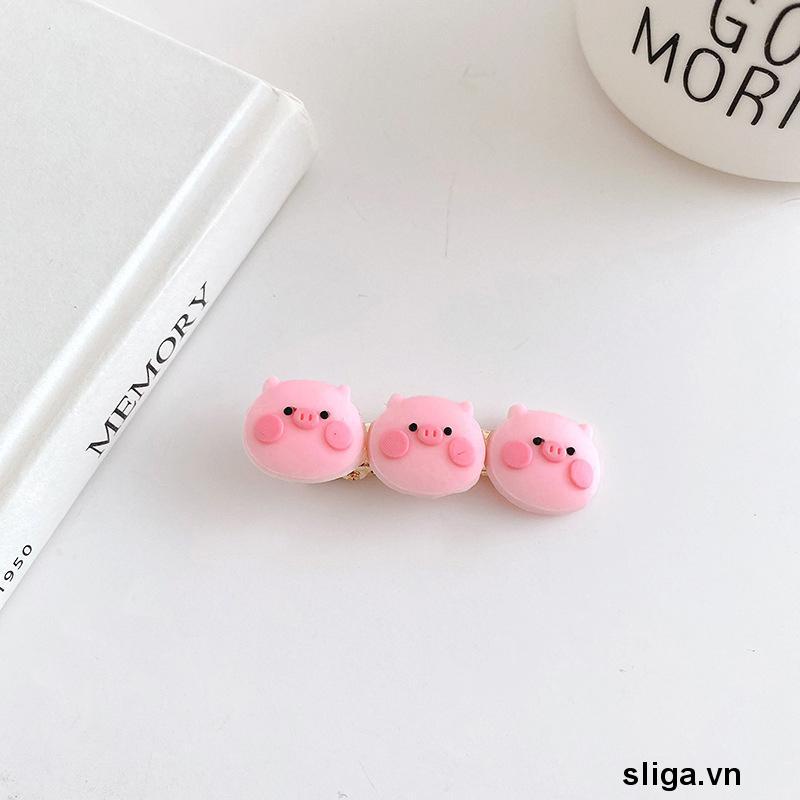 💌Kẹp tóc hình heo con dễ thương 2022