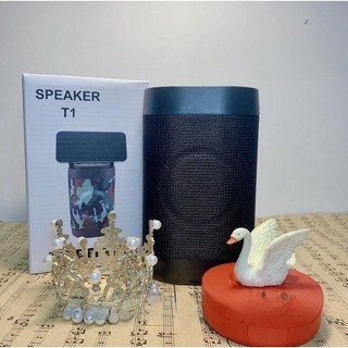 Loa Bluetooth Mini Âm Thanh Vòm Speaker T1 Đèn Led Đổi Màu