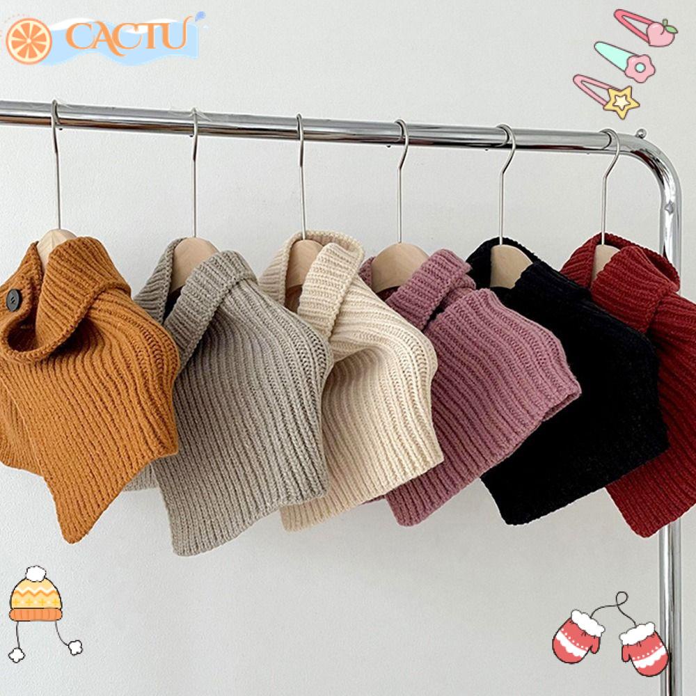 Khăn Choàng Cổ Dệt Kim Có Thể Tháo Rời Ấm Áp Thời Trang Mùa