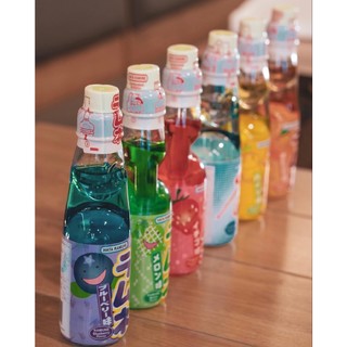 (Nhiều vị) Nước soda Ramune Hata chai 200ml