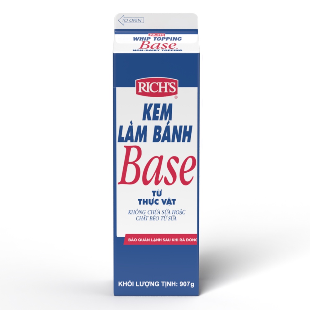 Kem Base dòng kem topping chuyên dụng Topping Base