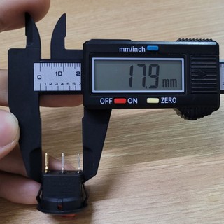 Công tắc bập bênh tròn 21mm KCD1