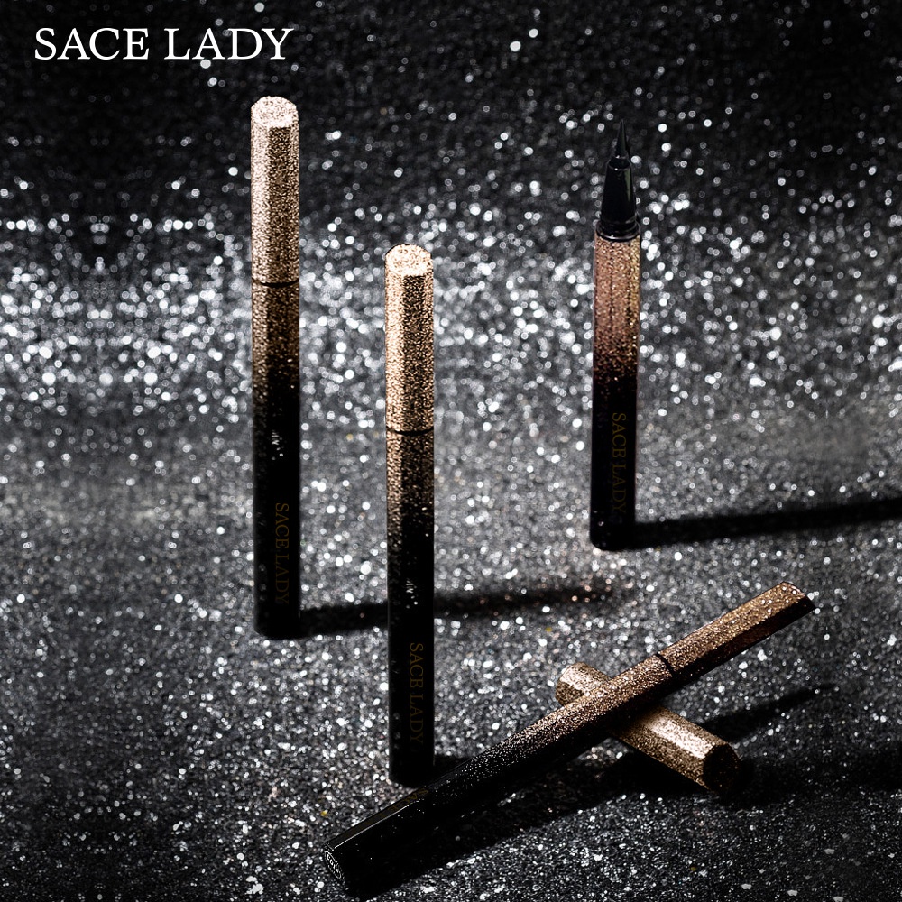 Bút kẻ mắt Sace Lady chống nhòe chống nước nhanh khô lâu trôi 1.2ml