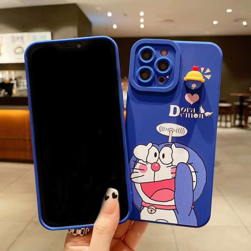 Ốp Điện Thoại Mềm Hình Doremon Đáng Yêu Cho Xiaomi Poco X3 Mi 11 Lite 11T 10T Redmi 10C Note 12 11 9 10 5G 10S Pro 9A 9T