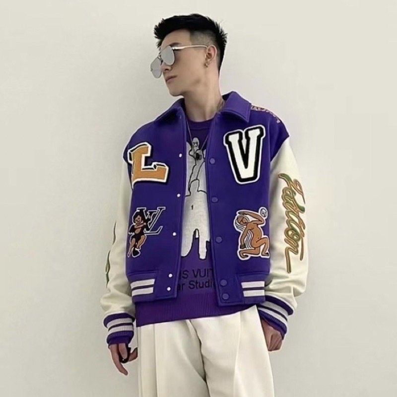 Áo Varsity - Louis Vuitton - LV 2022 Varsity Jacket