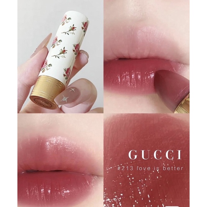 Son Gucci À Lèvres Voile 213 Love Is Better dưỡng có màu