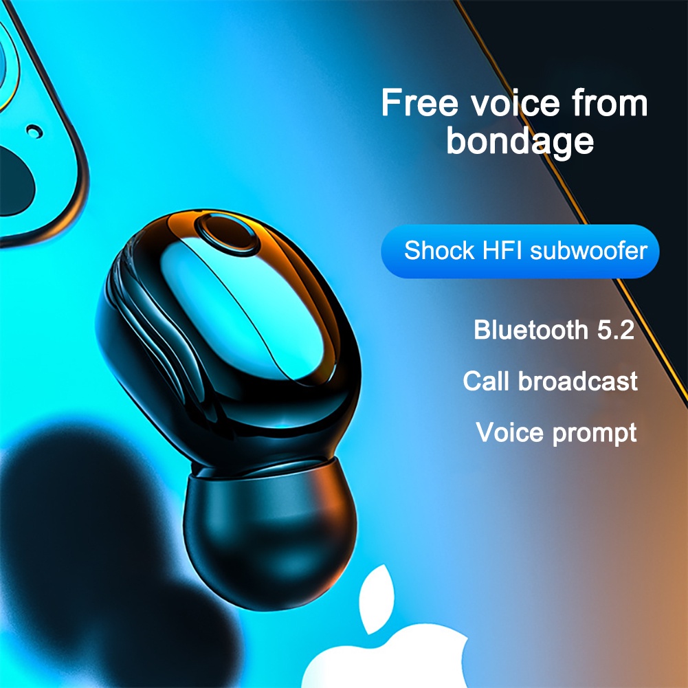 Tai nghe âm nhạc Tai nghe Tws 50mAh Tai nghe âm nhạc Loại nút tai Tai nghe thể thao mini trong tai Tai nghe Bluetooth không dây 50mah Tai nghe thể thao mini trong tai Tai nghe thể thao Tws