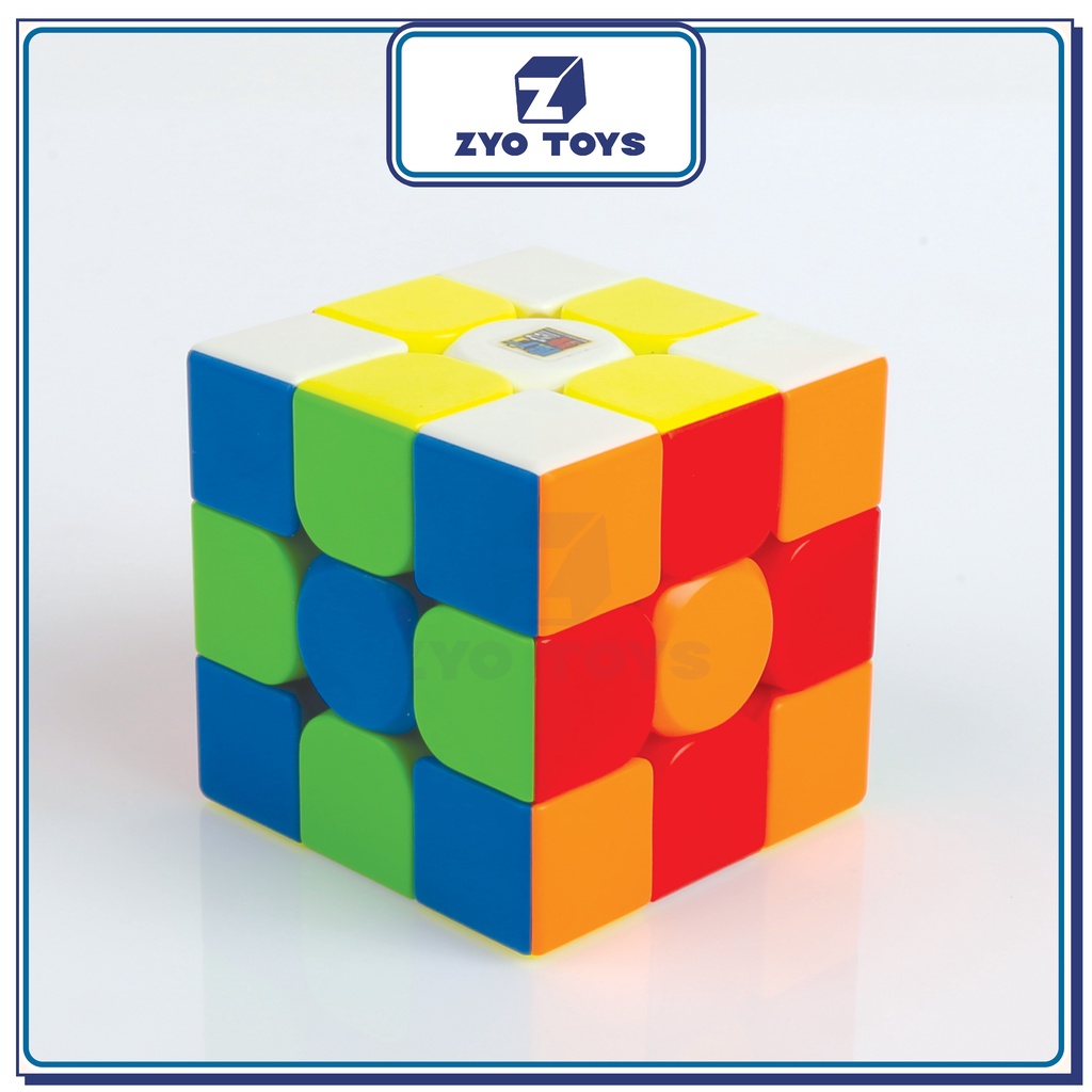 Rubik 3x3- MoYu Meilong 3M Stickerless - Khối Lập Phương 3 Tầng Có Nam Châm Cao Cấp - ZyO Toys