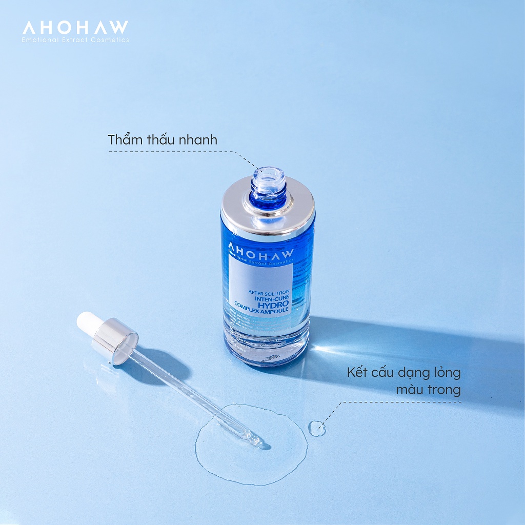 Serum cấp ẩm Ahohaw After Solution Inten Cure Hydro - Cấp Ẩm, Căng Bóng Da 150ml