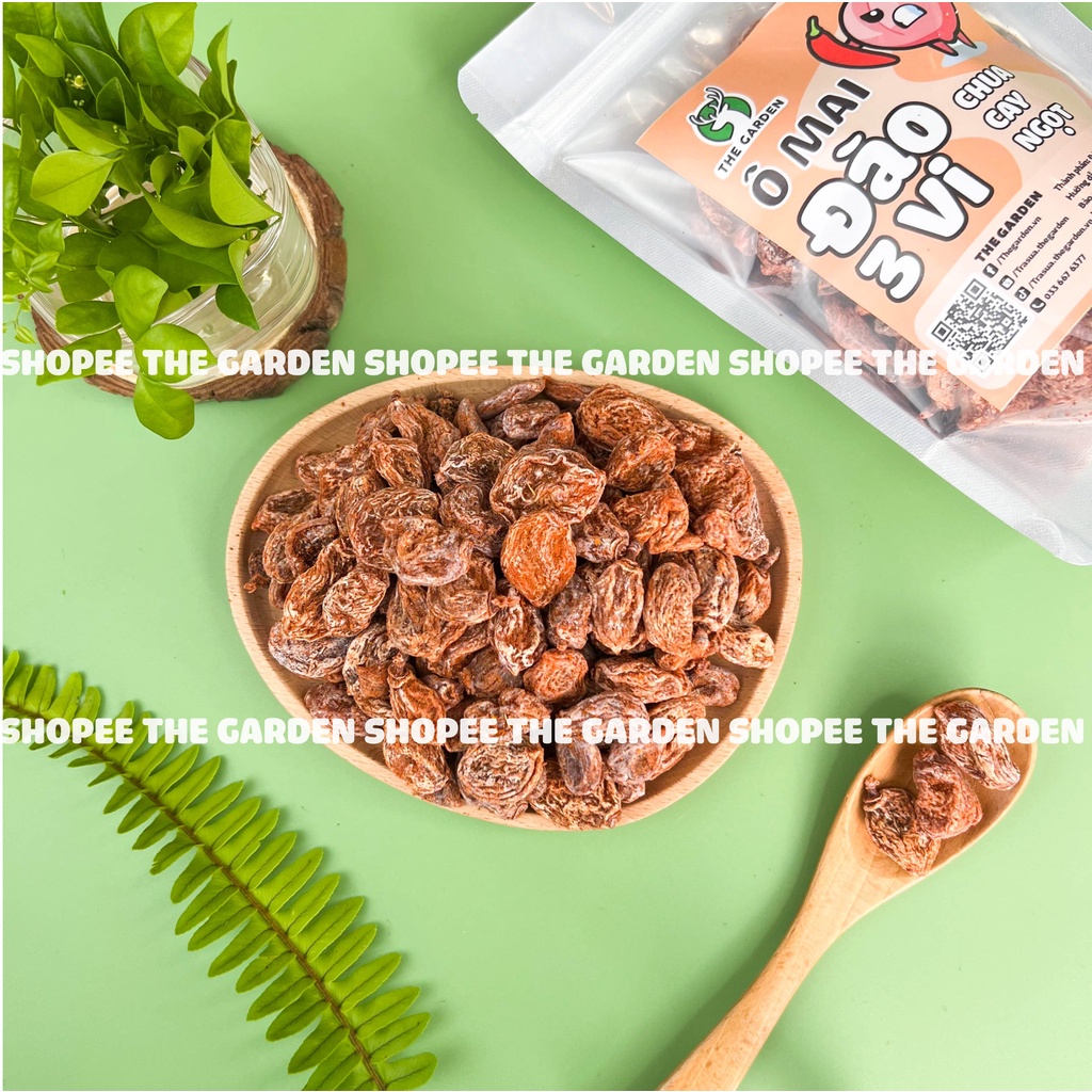 Ô Mai Xí muội 3 vị Đào Chua Cay Bao Tử Ngọt The Garden