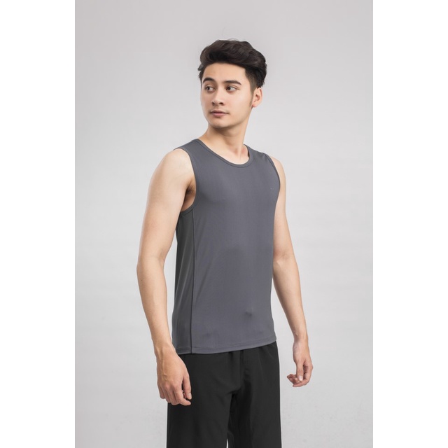 Áo tanktop nam KWIN tập gym phom dáng Slim Fit nam tính khỏe khoắn co giãn thoải mái KTT002S9