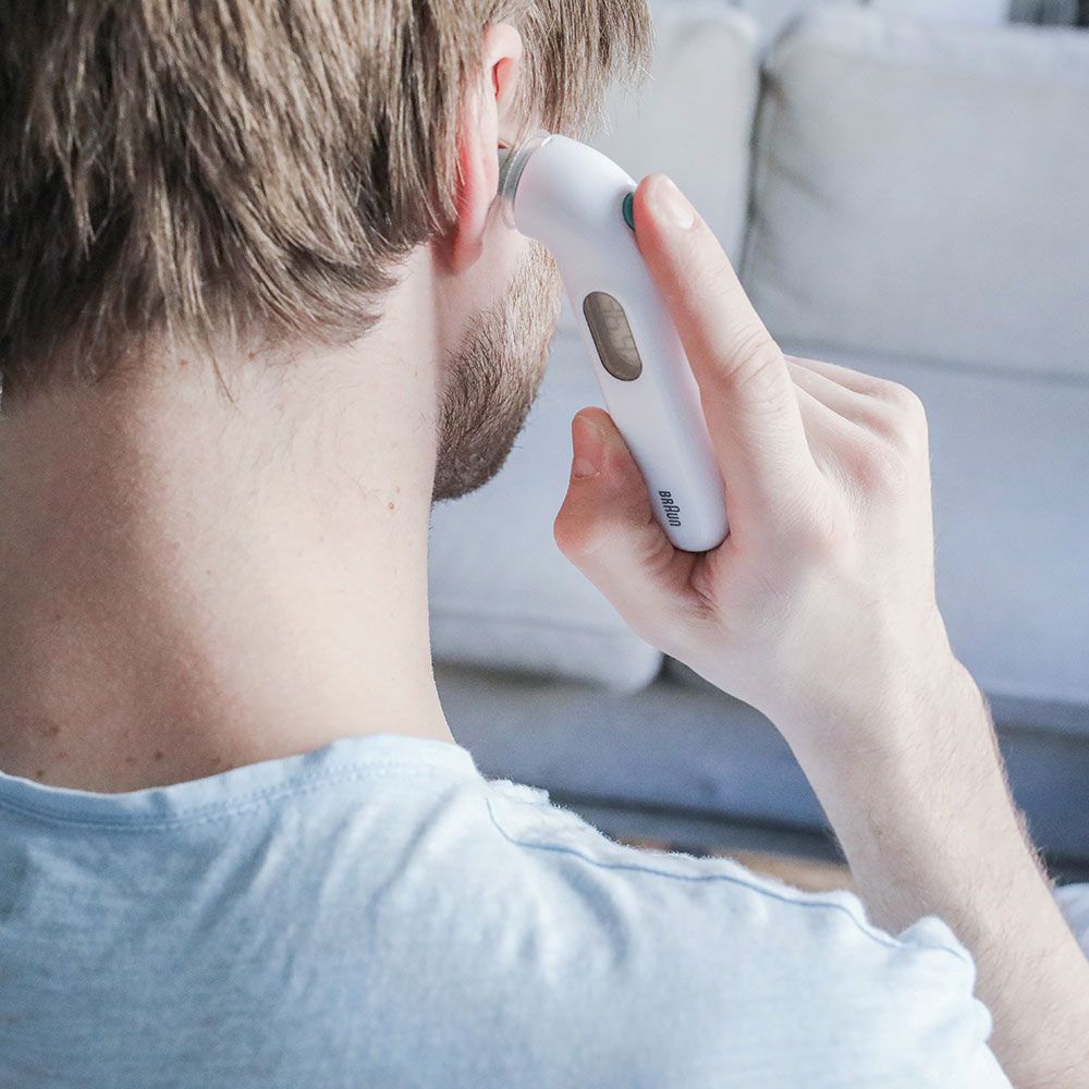 Nhiệt kế đo tai Braun ThermoScan 3 IRT3030 | Chính Hãng