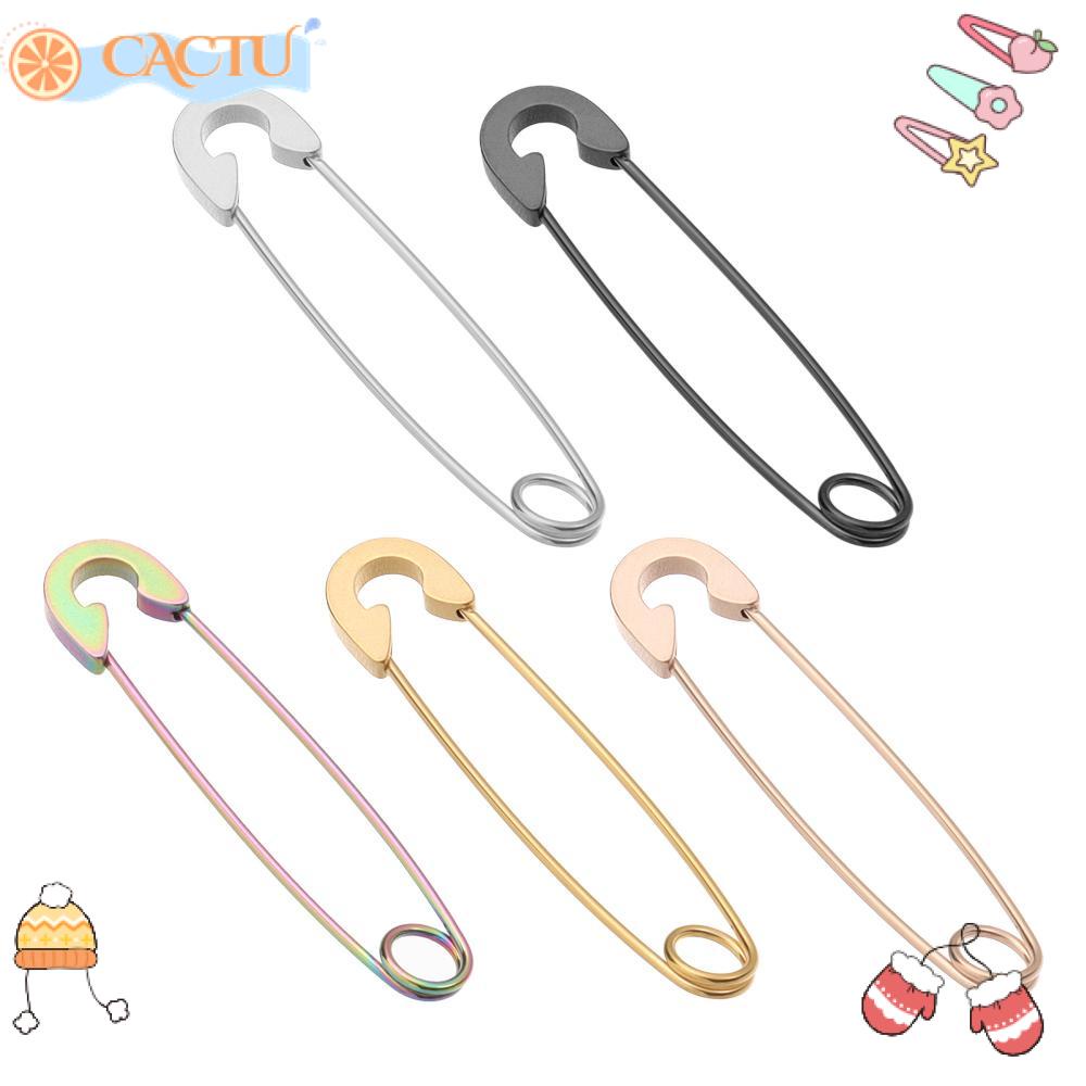 Khuyên Tai Dạng Ghim Bằng Thép Không Gỉ Phong Cách Punk Thanh Lịch