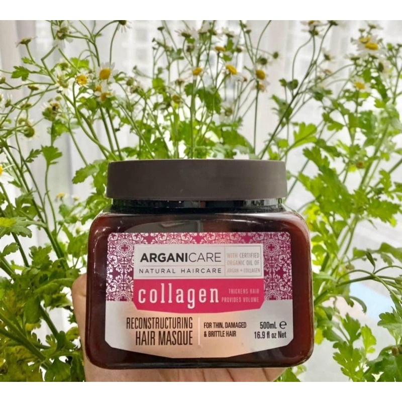 Ủ tóc Collagen arganiccare 500ml