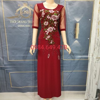 váy dạ hội mã 60
