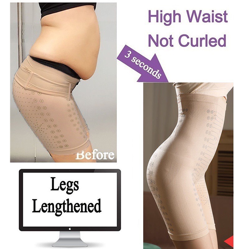 Quần Lót Định Hinhg Lưng Cao Họa Tiết Thời Trang Thoáng Khí Cho Nữ