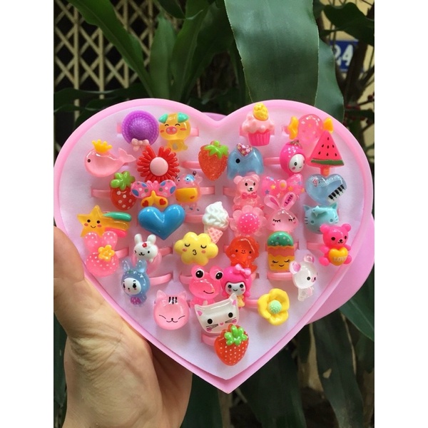 TẶNG KÈM 1 CHIẾC NHẪN NHỰA KUTE CHO BÉ YÊU NHIỀU MÀU SẮC DỄ THƯƠNG