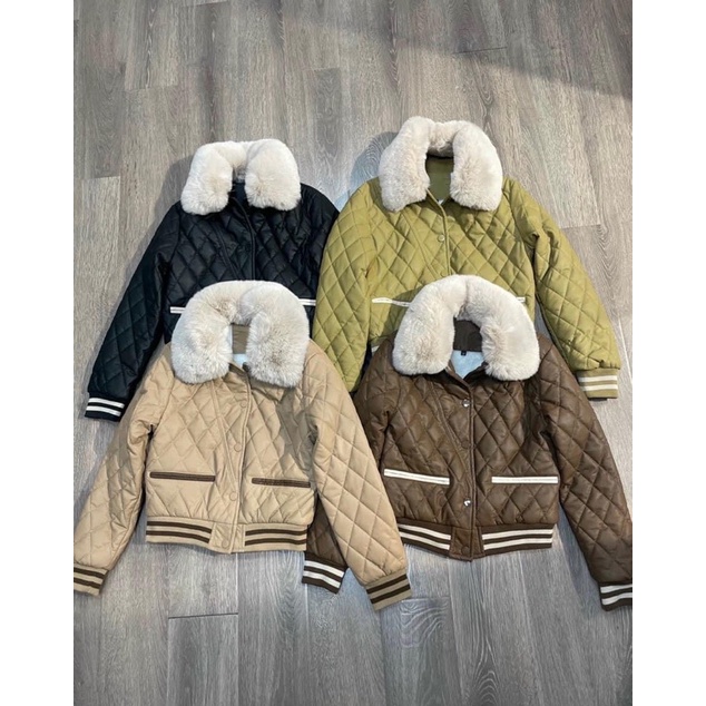 Áo Phao da mẫu mới nhất e về đủ 4 màu hót size ML tuong duong s-m . Chất mềm hơn mong đợi lunn