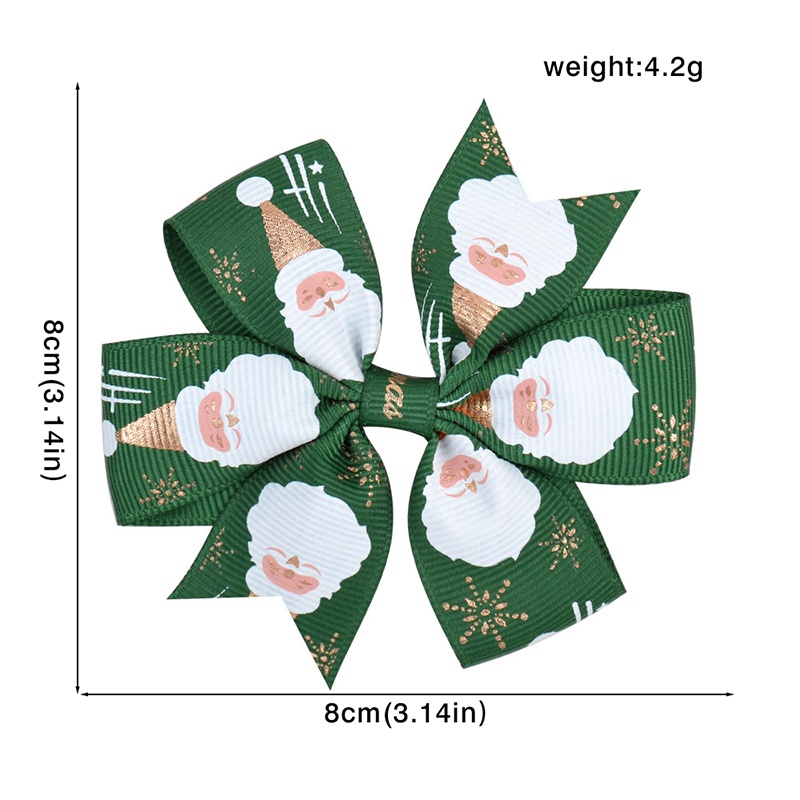Kẹp Tóc Hình Ông Già Noel Dễ Thương Cho Bé Gái