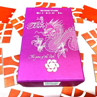 Bộ boardgame siêu trí tuệ tsuro: the game of the path của big family studio - qt000814