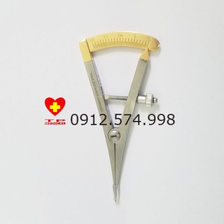 Compa đo lông mi cán vàng (dùng trong bộ nhấn mí)