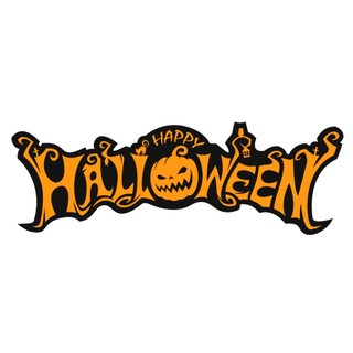 Decal trang trí chủ đề Halloween