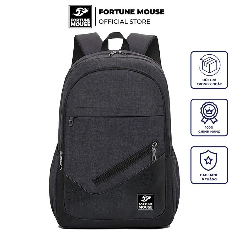 Balo Fortune Mouse vừa laptop 16inch B001