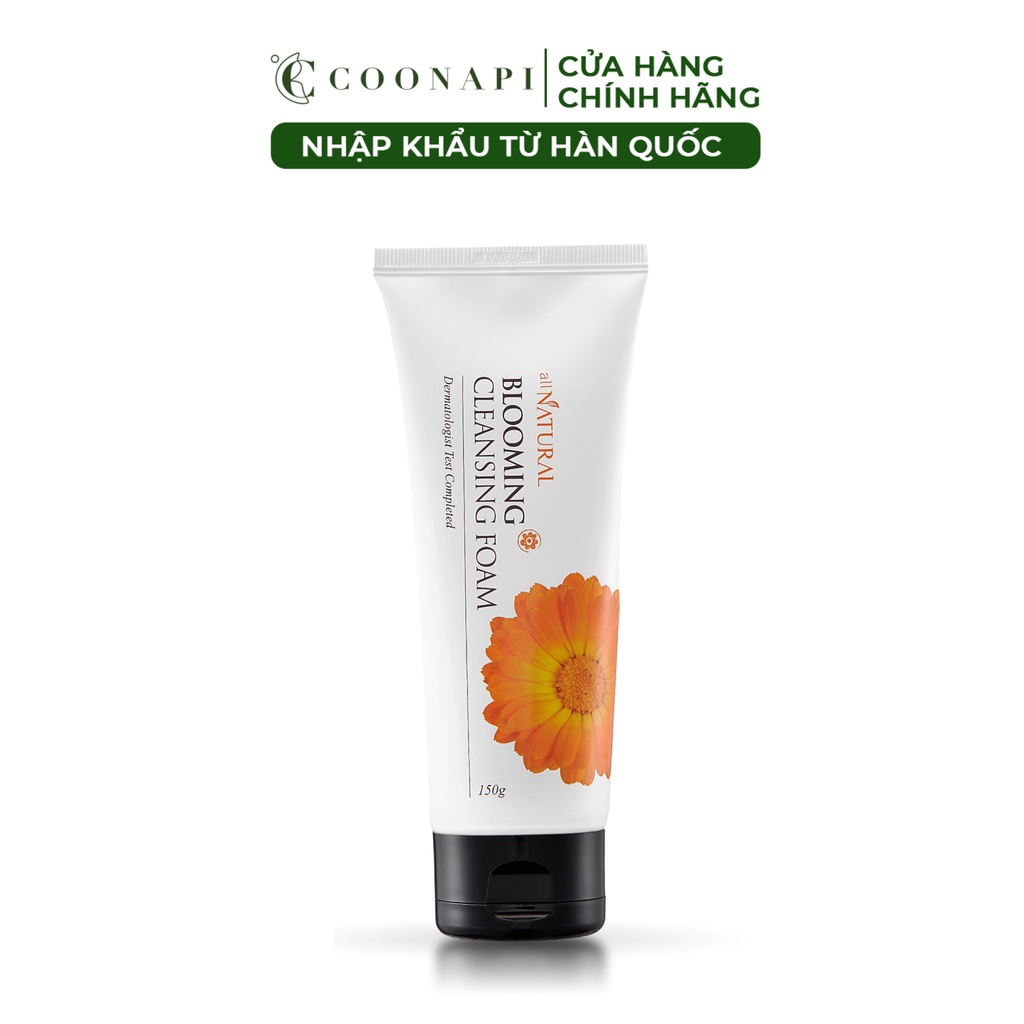 Sữa Rửa Mặt Cúc Xu Xi Làm Sạch Sâu Cho Da Dầu Mụn All Natural Blooming Cleansing Foam 150g