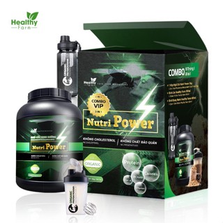Bột whey, whey protein thực vật Protein Mix Nutri Power 3kg, tăng cân, tăng cơ, giảm mỡ
