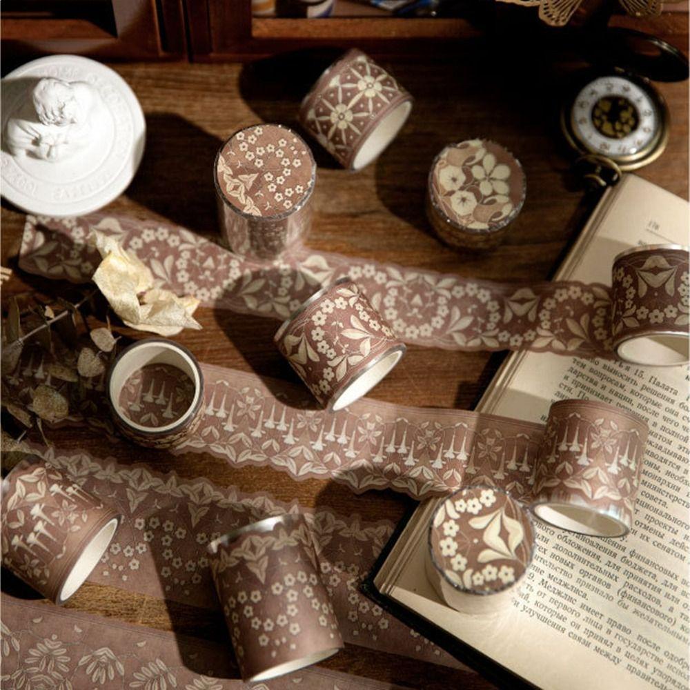 CHOOKEY Set 3 Cuộn Băng Keo Dán Trang Trí Sổ Tay DIY